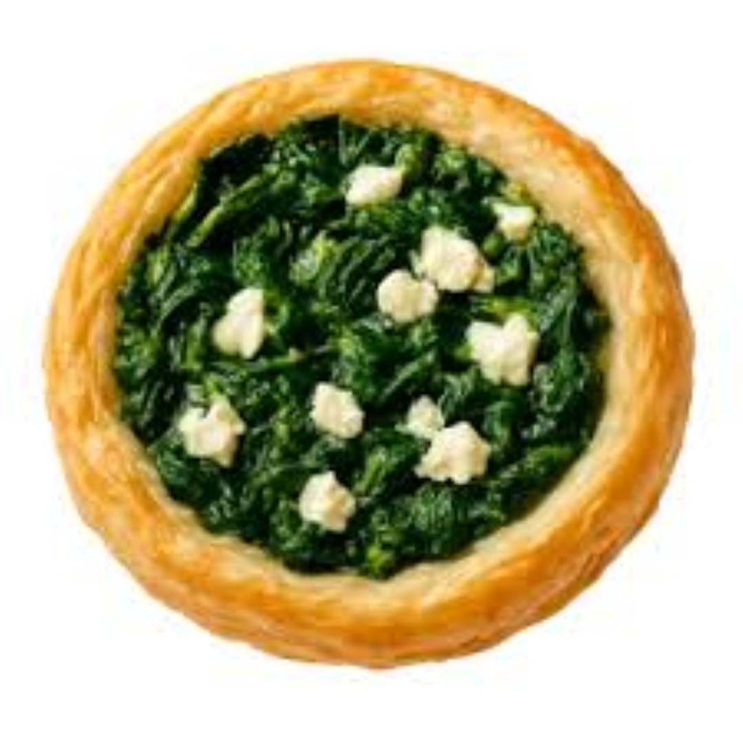 FOOD FAIRY G N G SPINACH N FETA QUICHE 